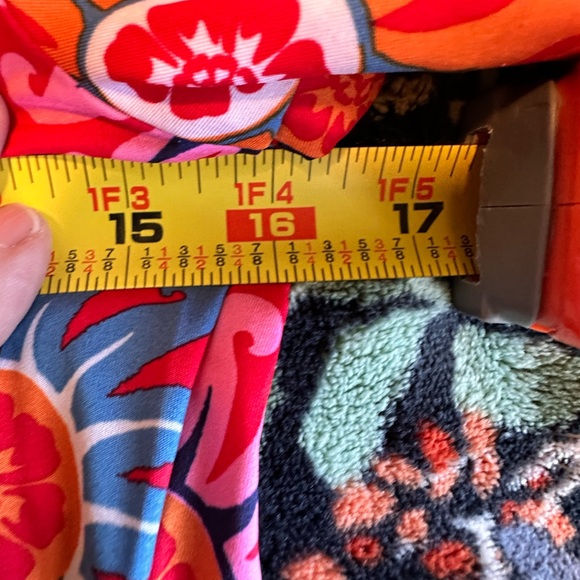 Adidas Red Long Sleeve Graphic Crop Blouse - Picture 7 of 9